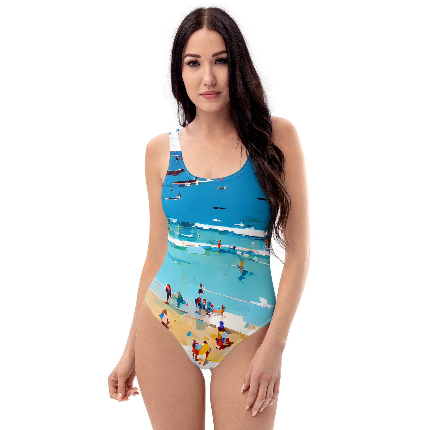 One-Piece Swimsuit - Beach 4001