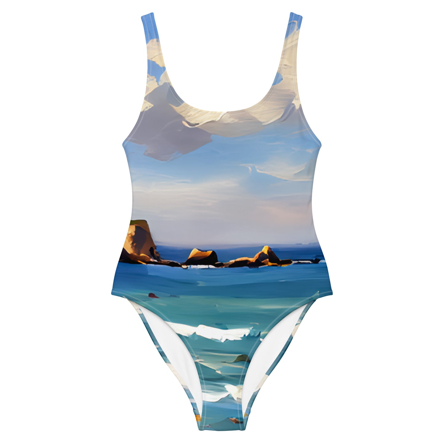 One-Piece Swimsuit - Beach 6001