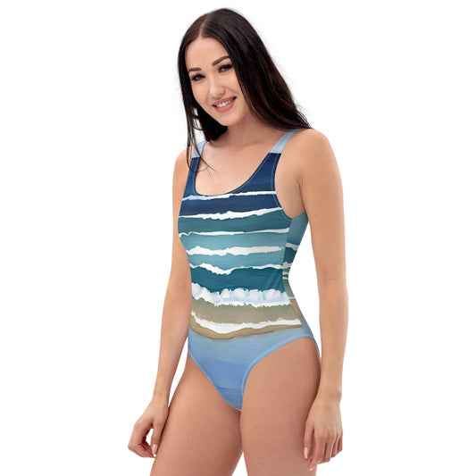 One-Piece Swimsuit - Beach 5001