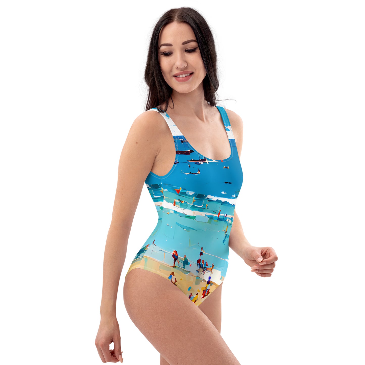 One-Piece Swimsuit - Beach 4001