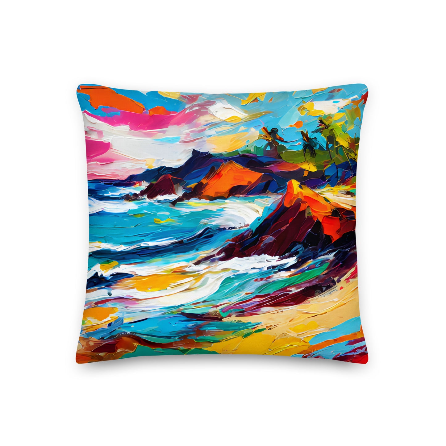 Premium Pillow - Beach 14001