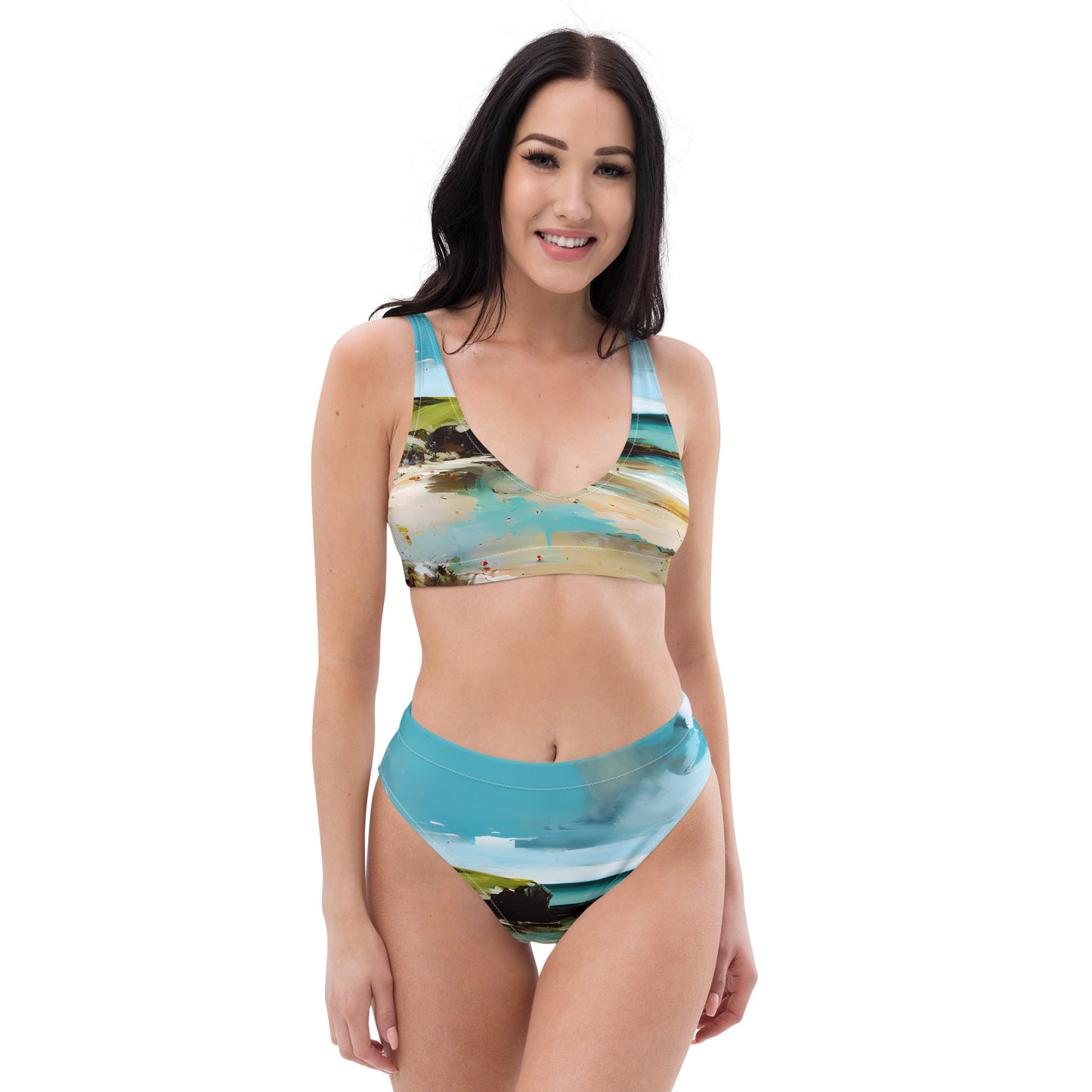 High-Waisted Bikini - Beach 7001