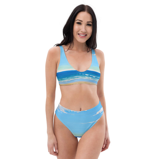 High-Waisted Bikini - Beach 8001