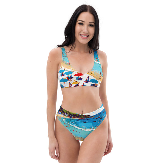 High-Waisted Bikini - Beach 4001