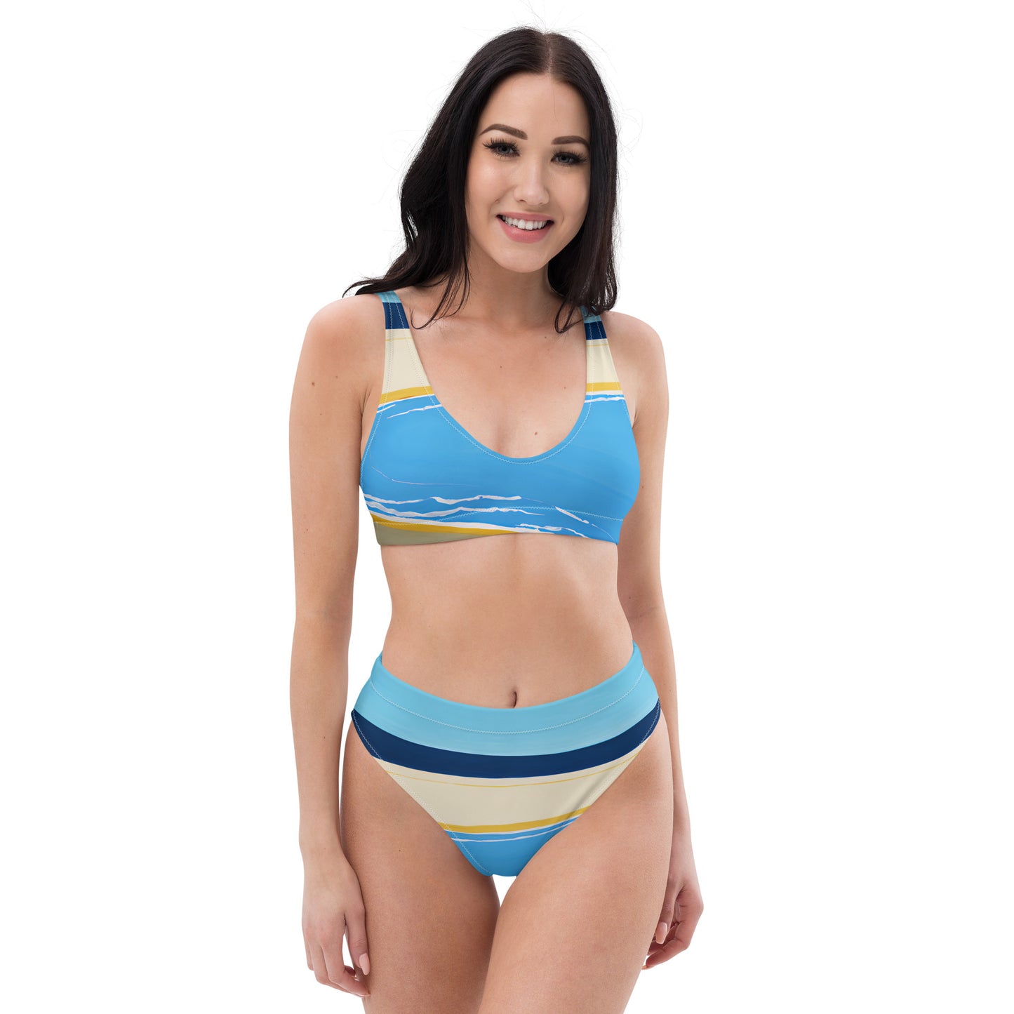 High-Waisted Bikini - Beach 10001