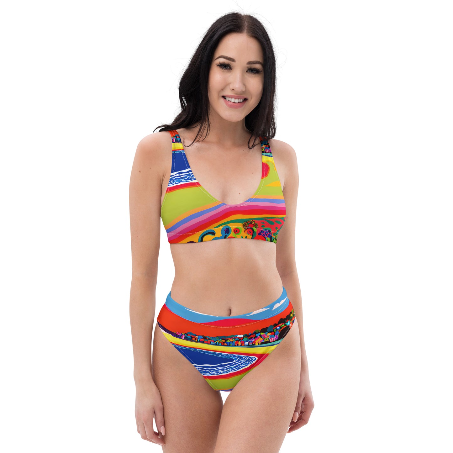 High-Waisted Bikini - Beach 15001