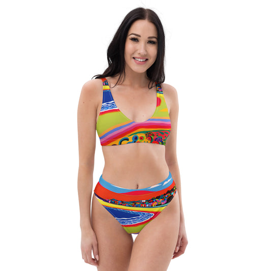 High-Waisted Bikini - Beach 15001