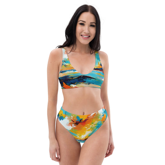 High-Waisted Bikini - Beach 13001