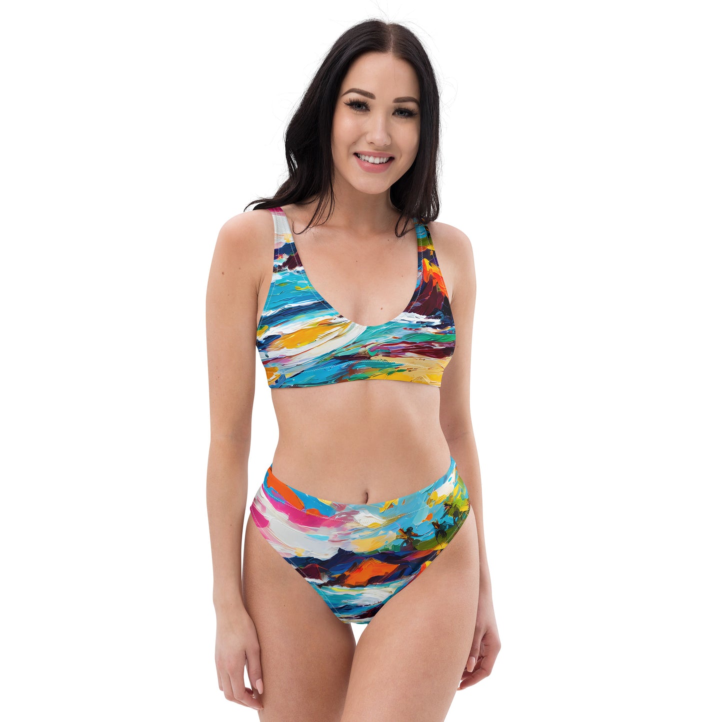 High-Waisted Bikini - Beach 14001