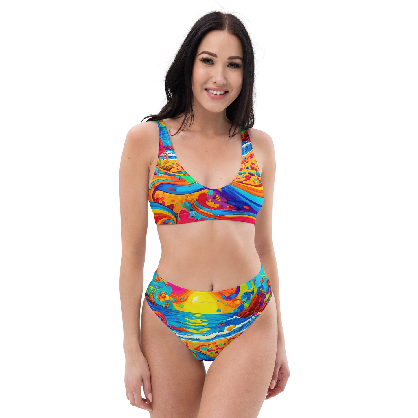 High-Waisted Bikini - Beach 16001