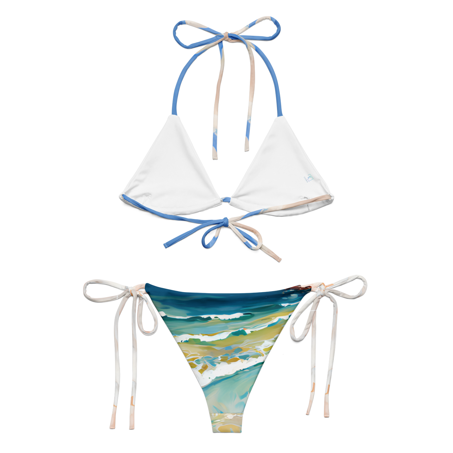 String Bikini Set - Beach 12001