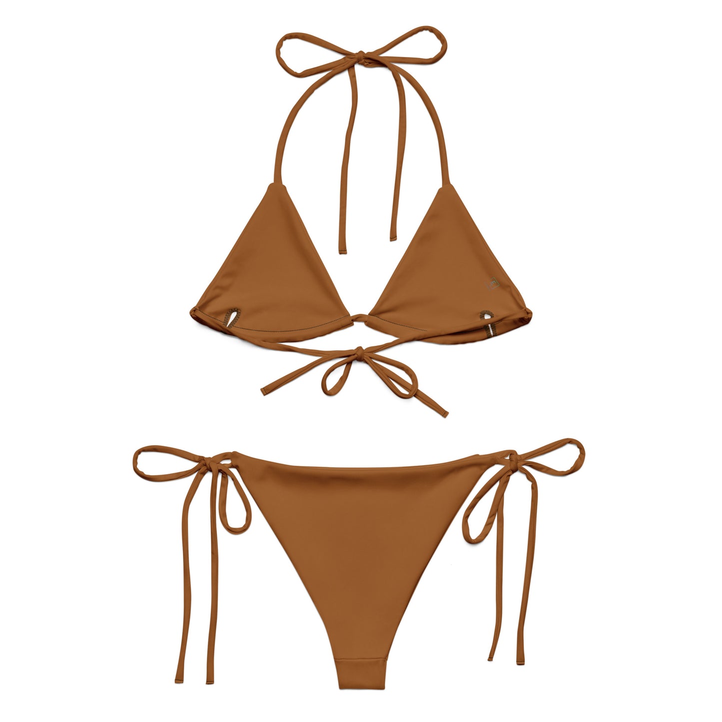 String Bikini Set - Timeless - Luxurious Golden