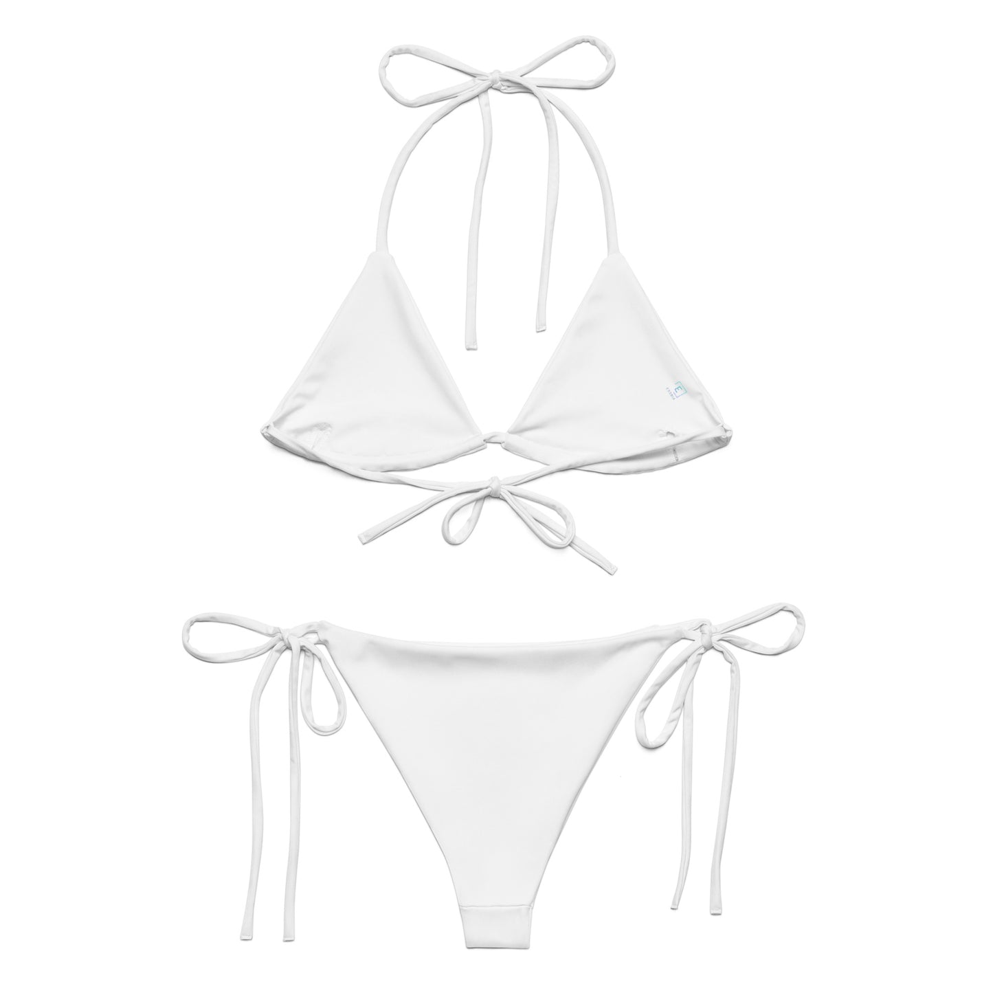 String Bikini Set - Timeless - Pure White