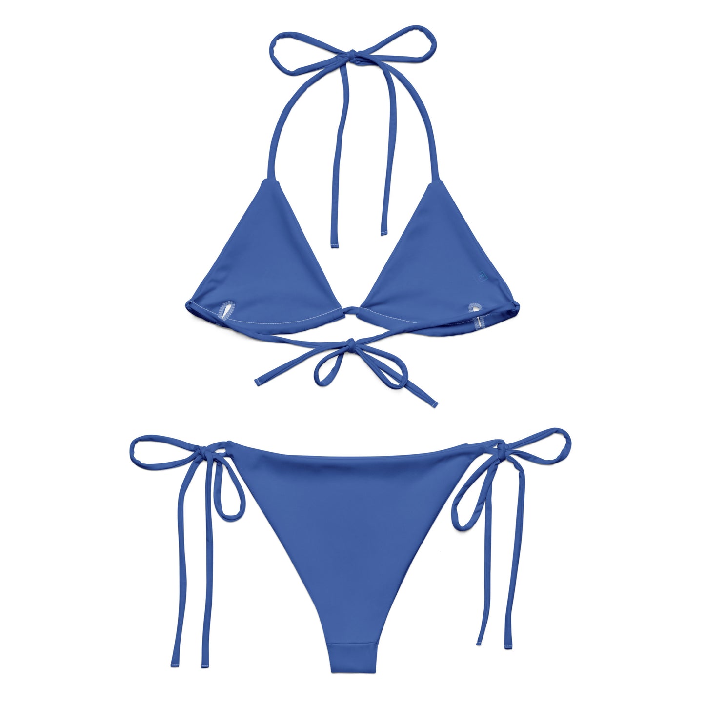 String Bikini Set - Timeless - Fabulous Blue