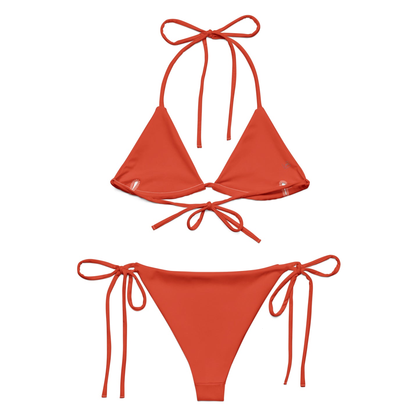 String Bikini Set - Timeless - Fizzy Orange