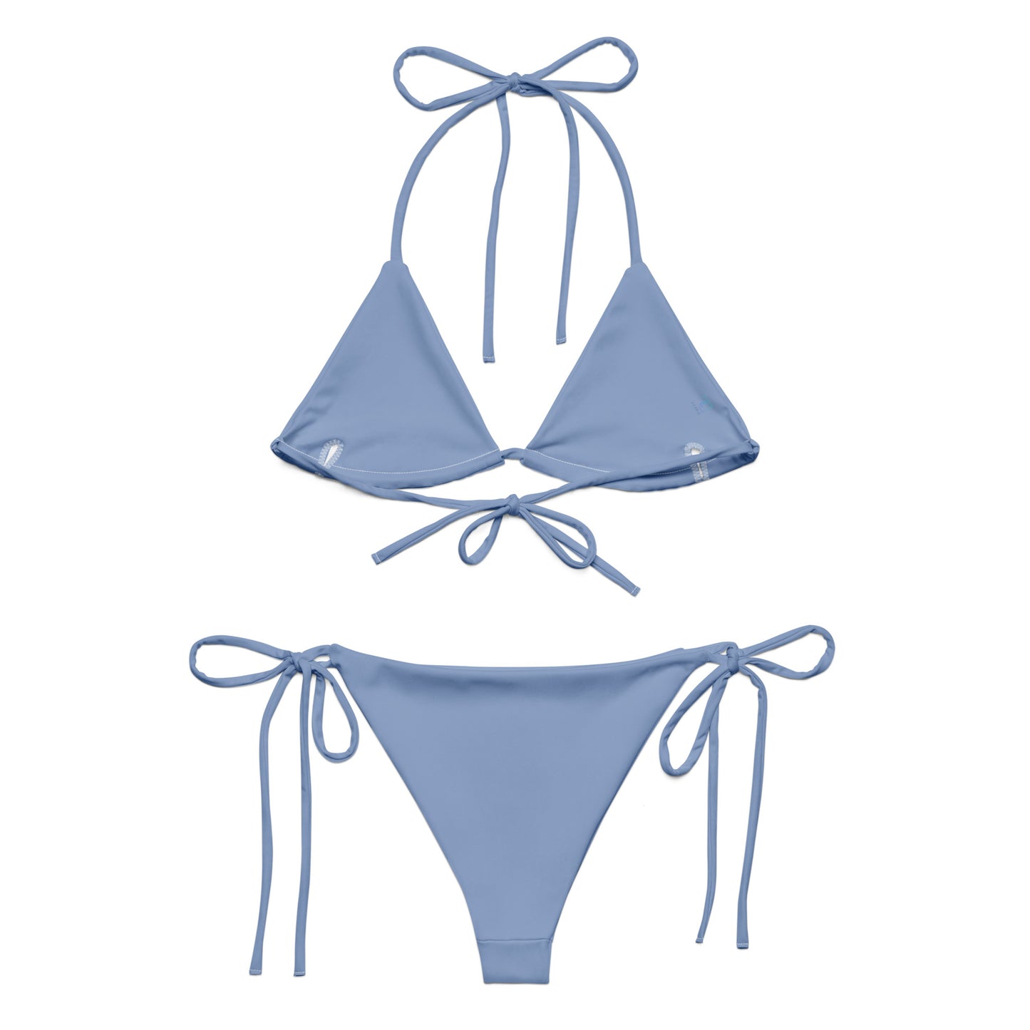 String Bikini Set - Timeless - Chambray Blue