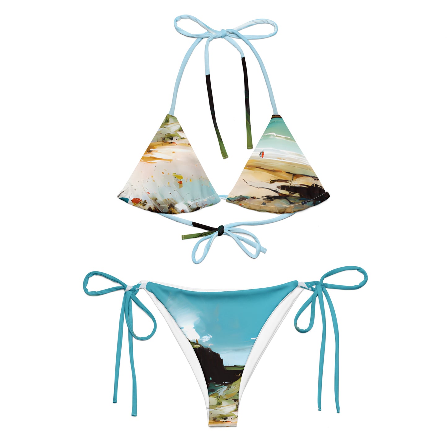 String Bikini Set- Beach 7001