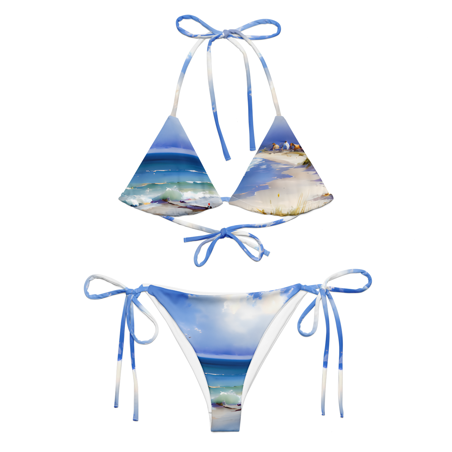 String Bikini Set - Beach 3001