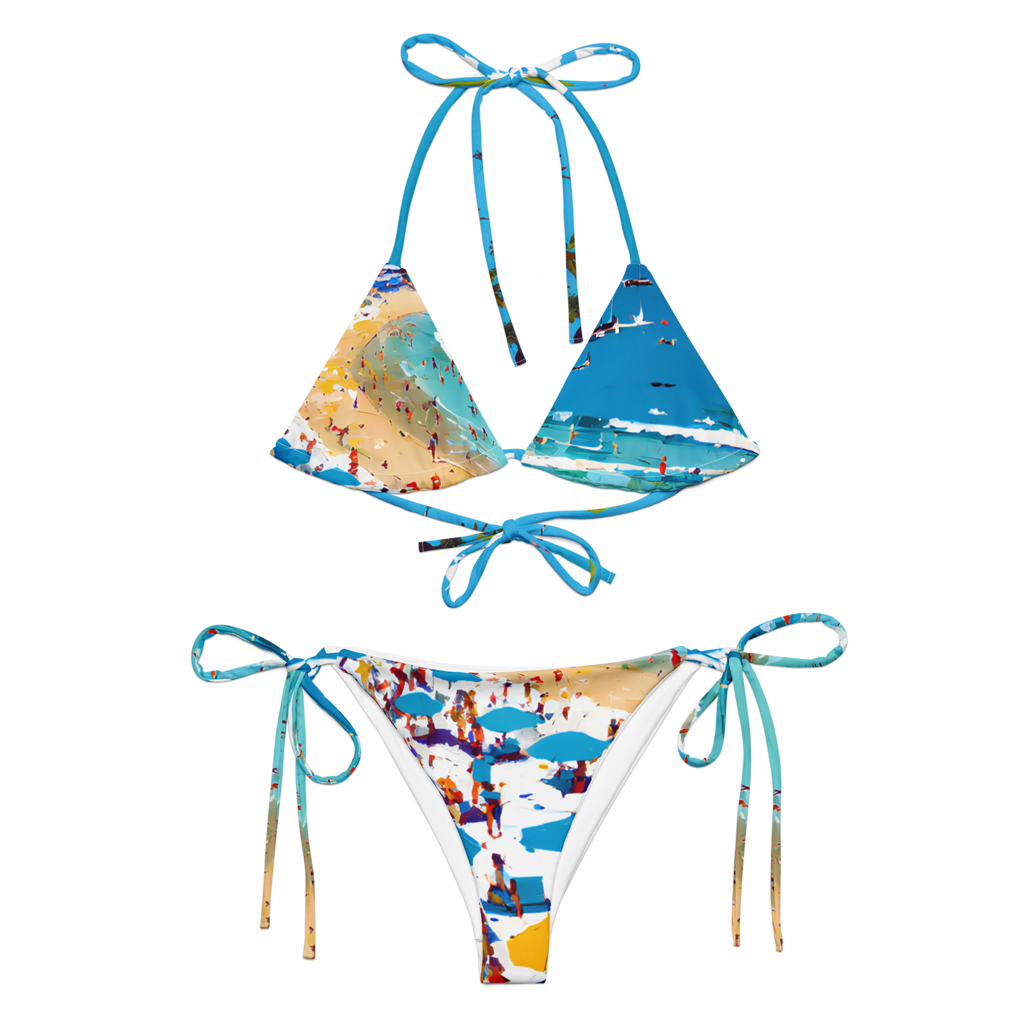 String Bikini Set - Beach 4001