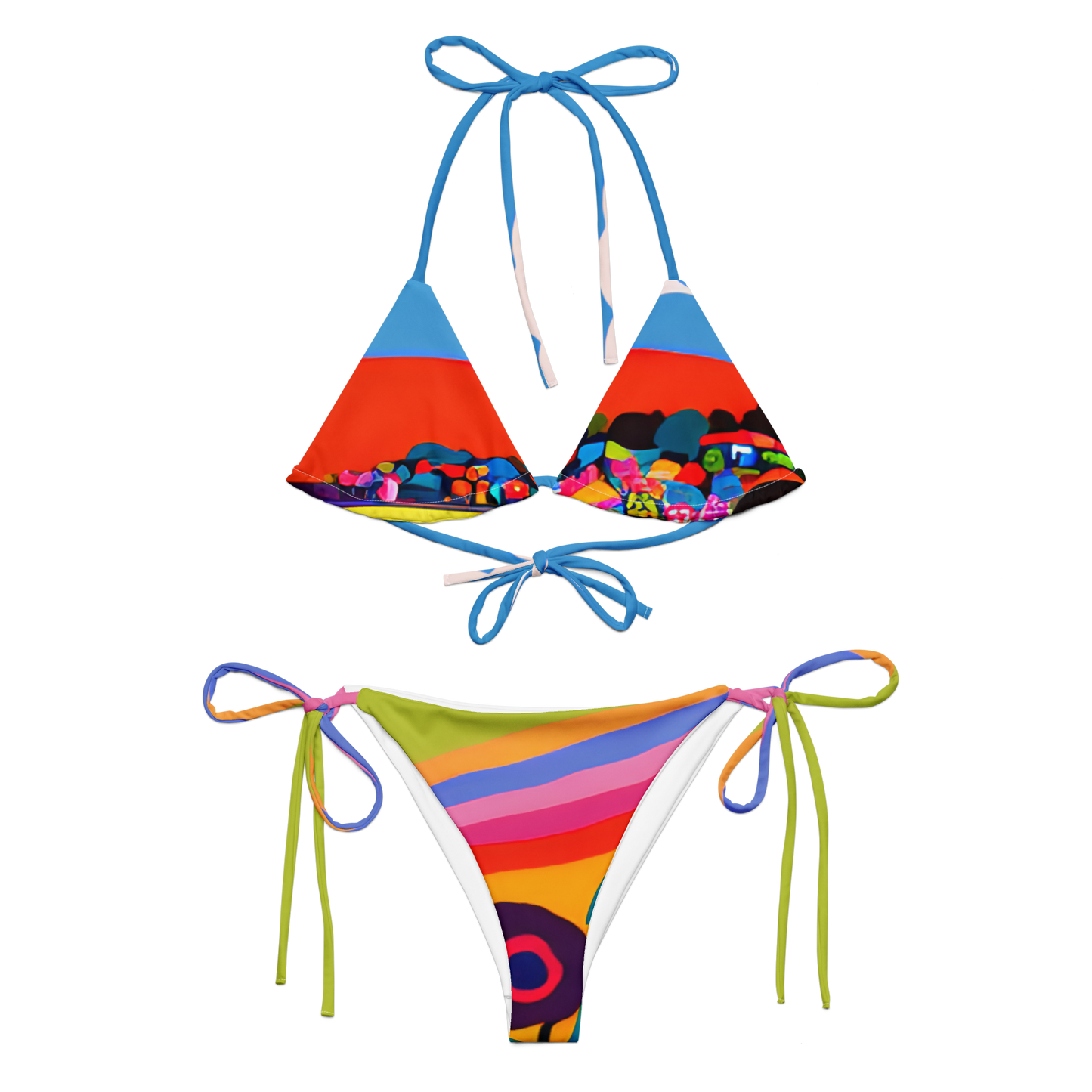 String Bikini Set - Beach 15001