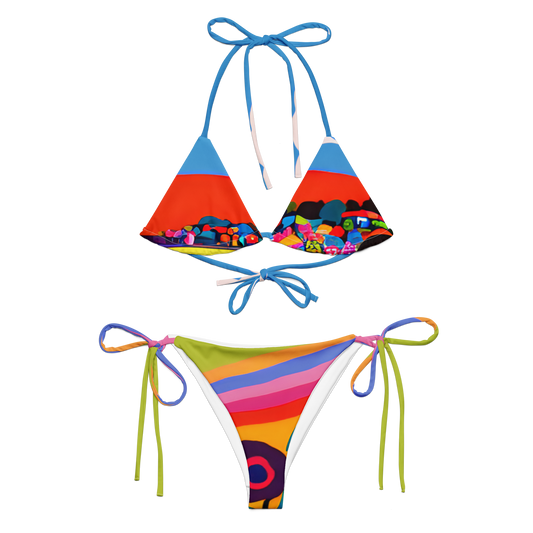 String Bikini Set - Beach 15001