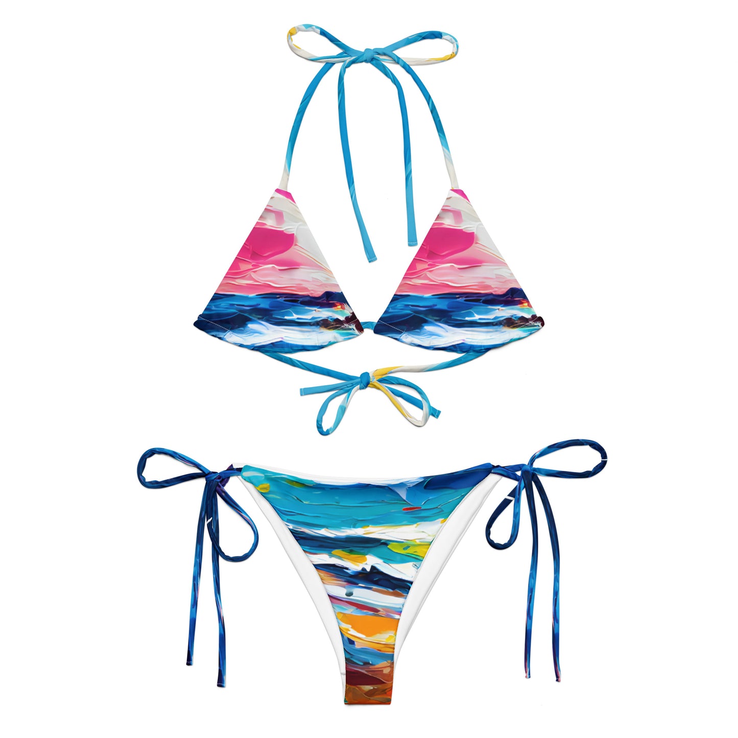 String Bikini Set - Beach 14001