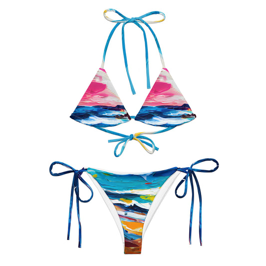 String Bikini Set - Beach 14001