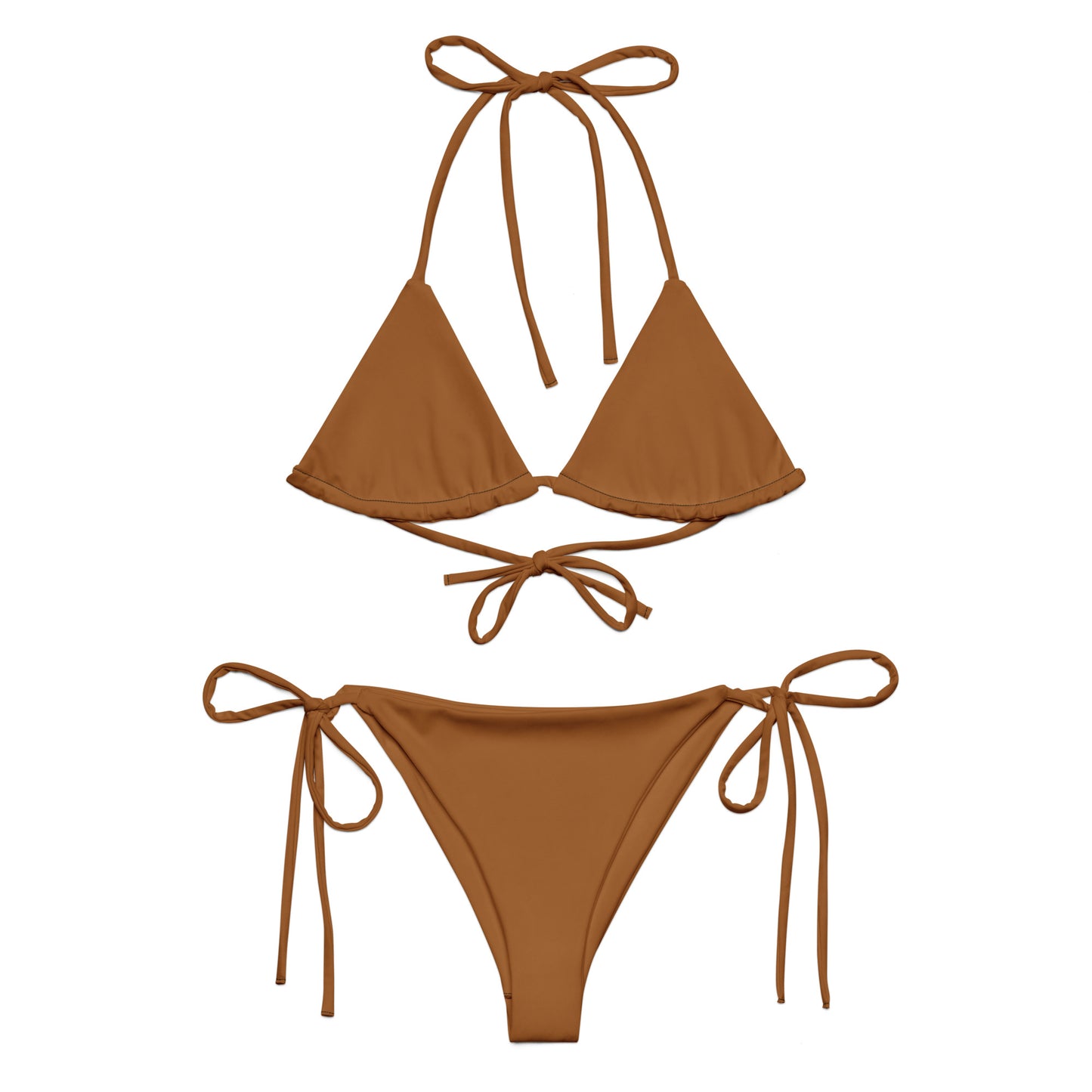 String Bikini Set - Timeless - Luxurious Golden