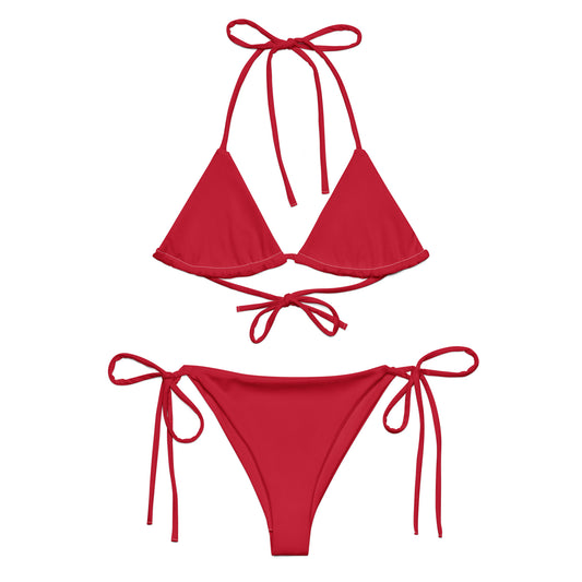 String Bikini Set - Timeless - Marvelous Red