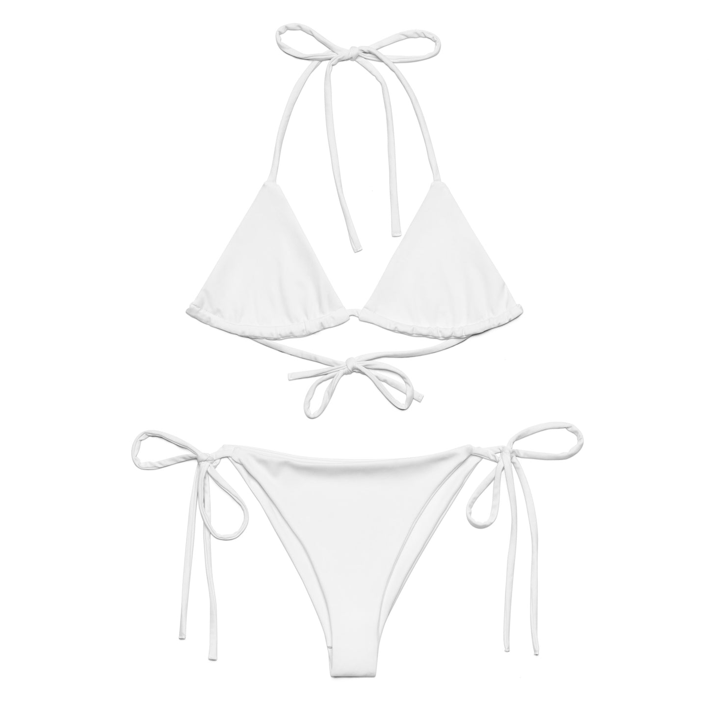 String Bikini Set - Timeless - Pure White