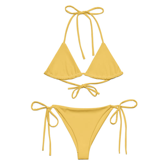 String Bikini Set - Timeless - Lively Lemon