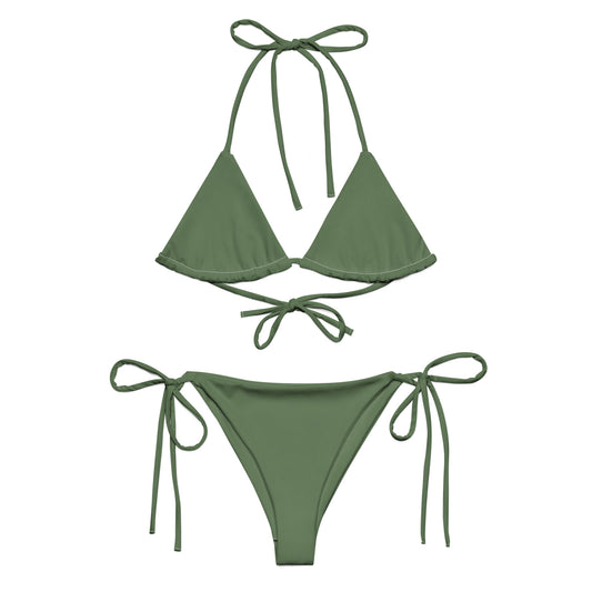 String Bikini Set - Timeless - Serene Green