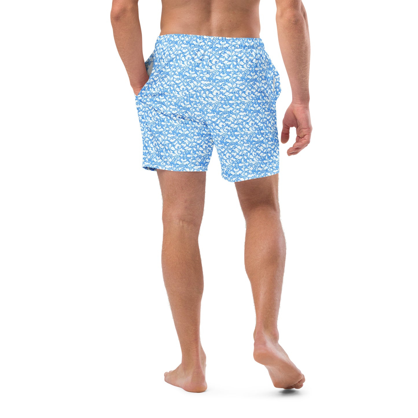 Men's Swim Trunks - Waves 2