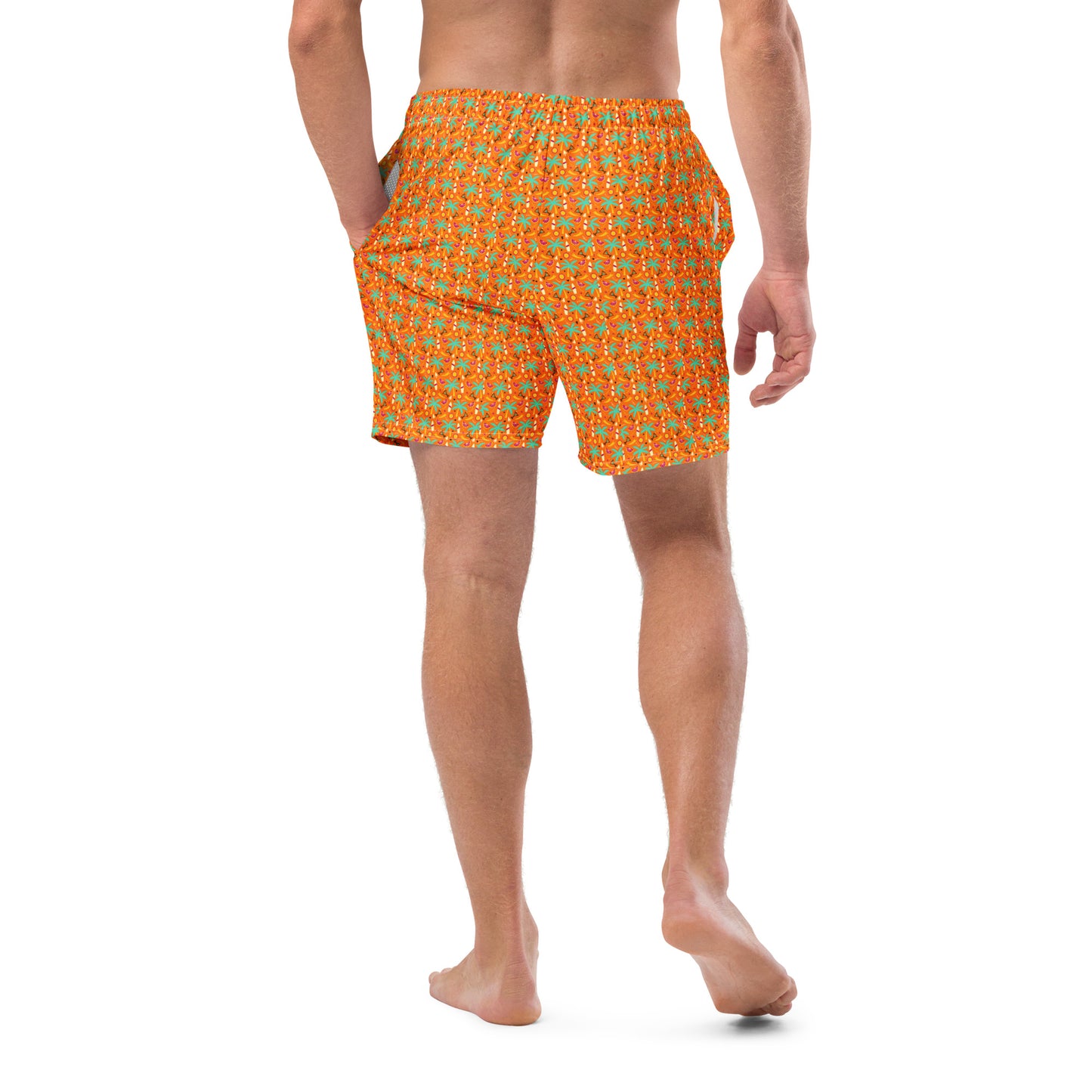 Men's Swim Trunks - Tropical 2