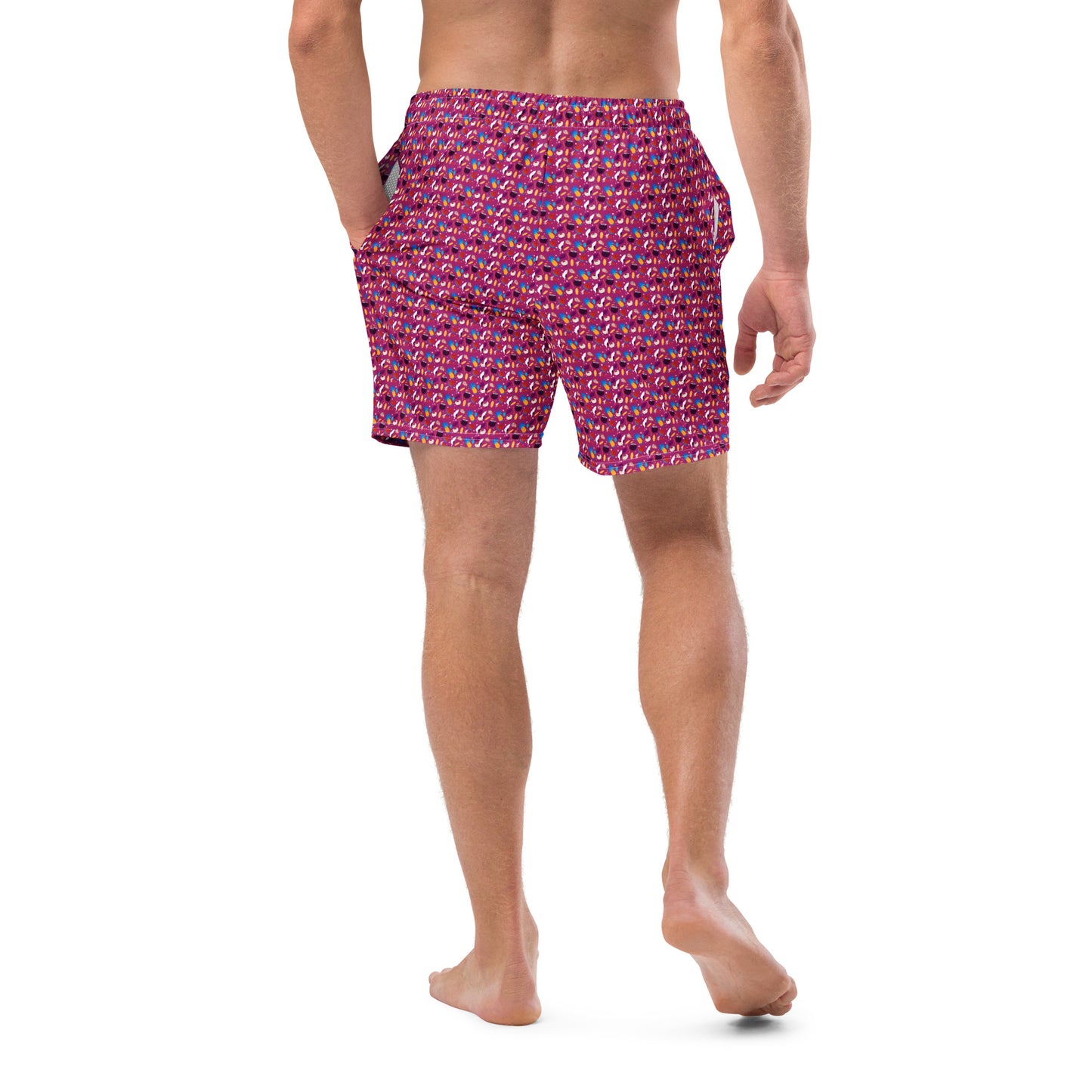 Men's Swim Trunks - Tropical 3