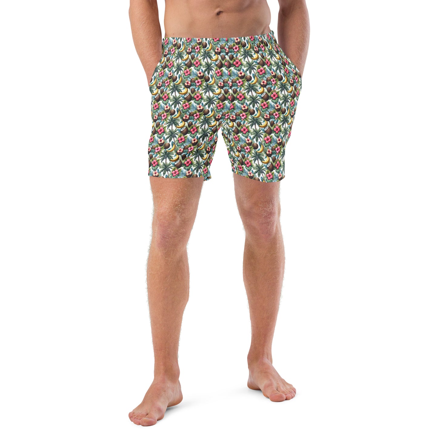 Men's Swim Trunks - Tropical 1