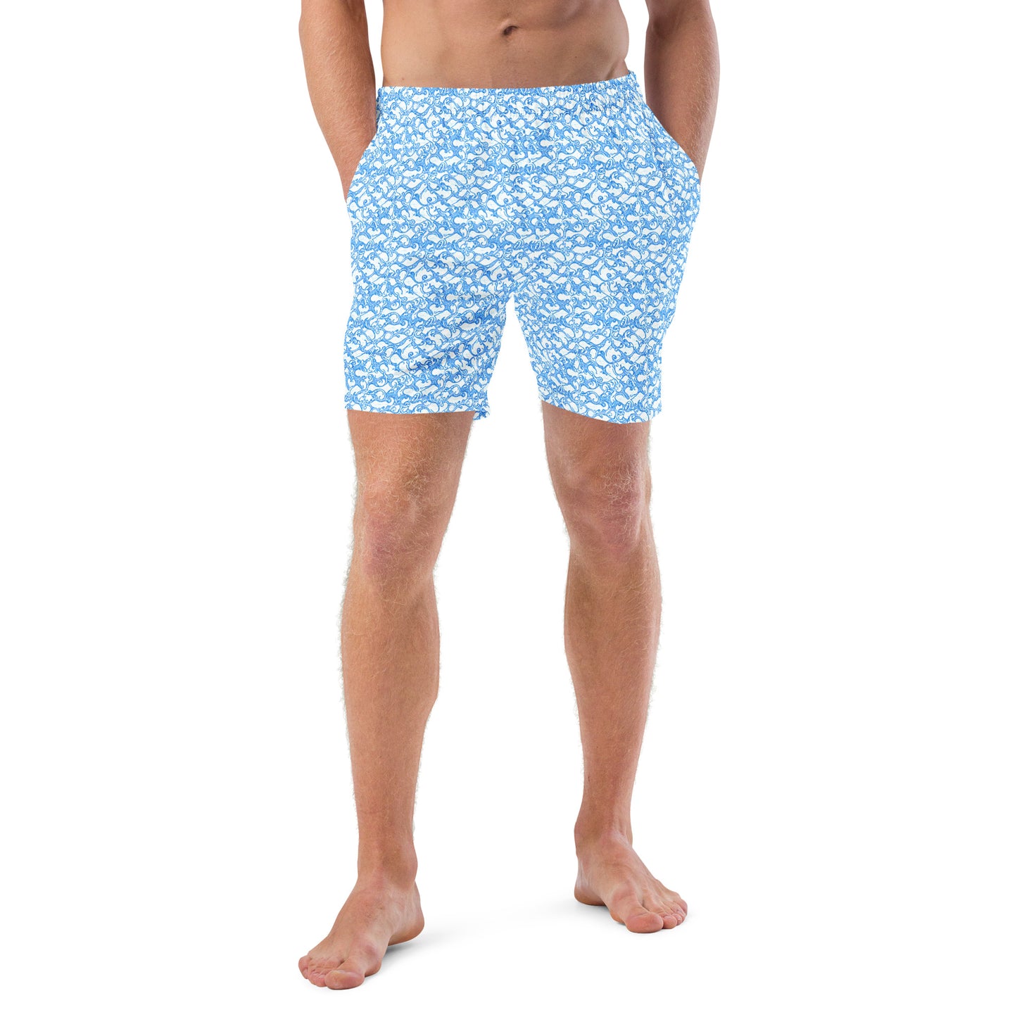 Men's Swim Trunks - Waves 2