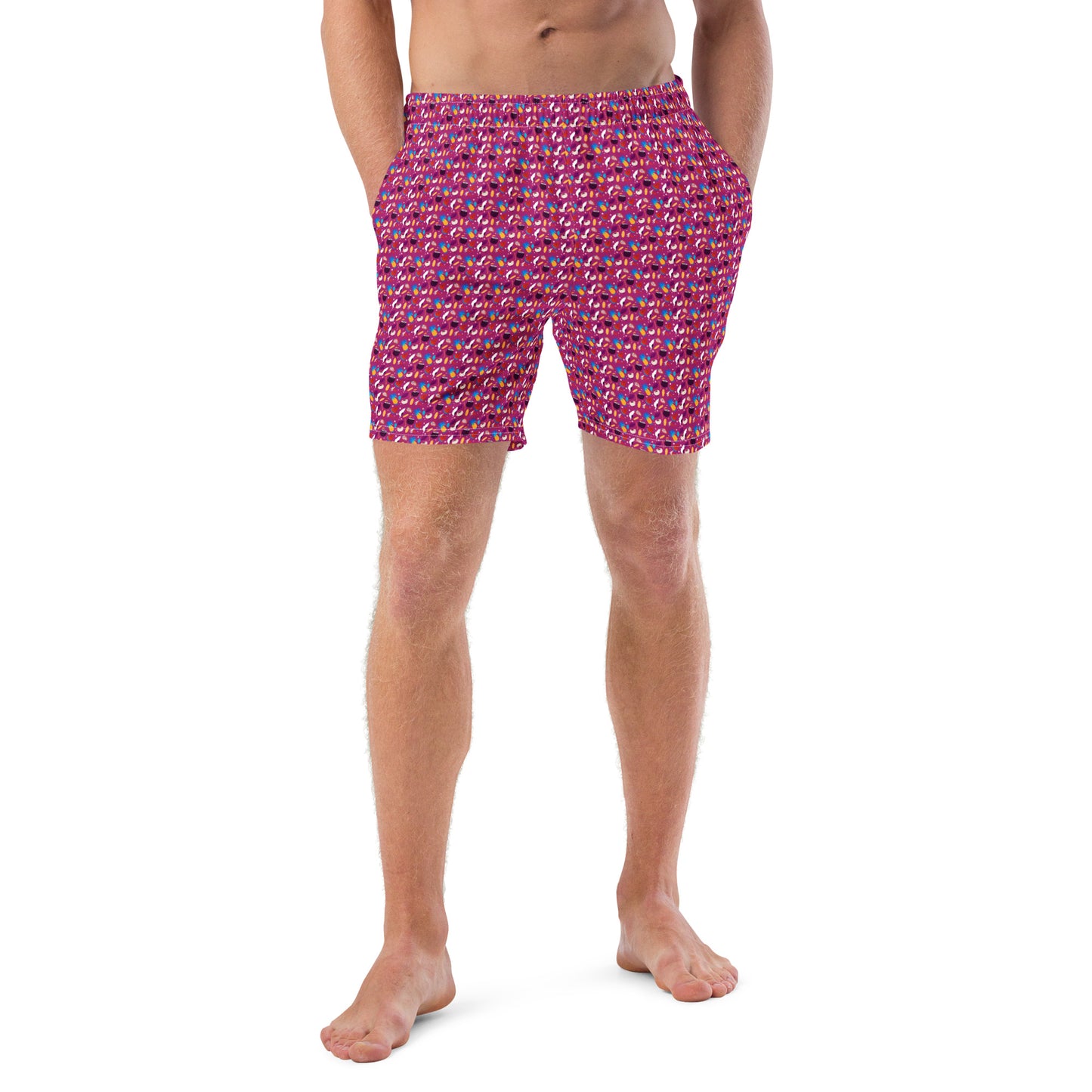 Men's Swim Trunks - Tropical 3