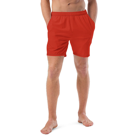 Men's Swim Trunks - Intemporal - Ferocious Orange