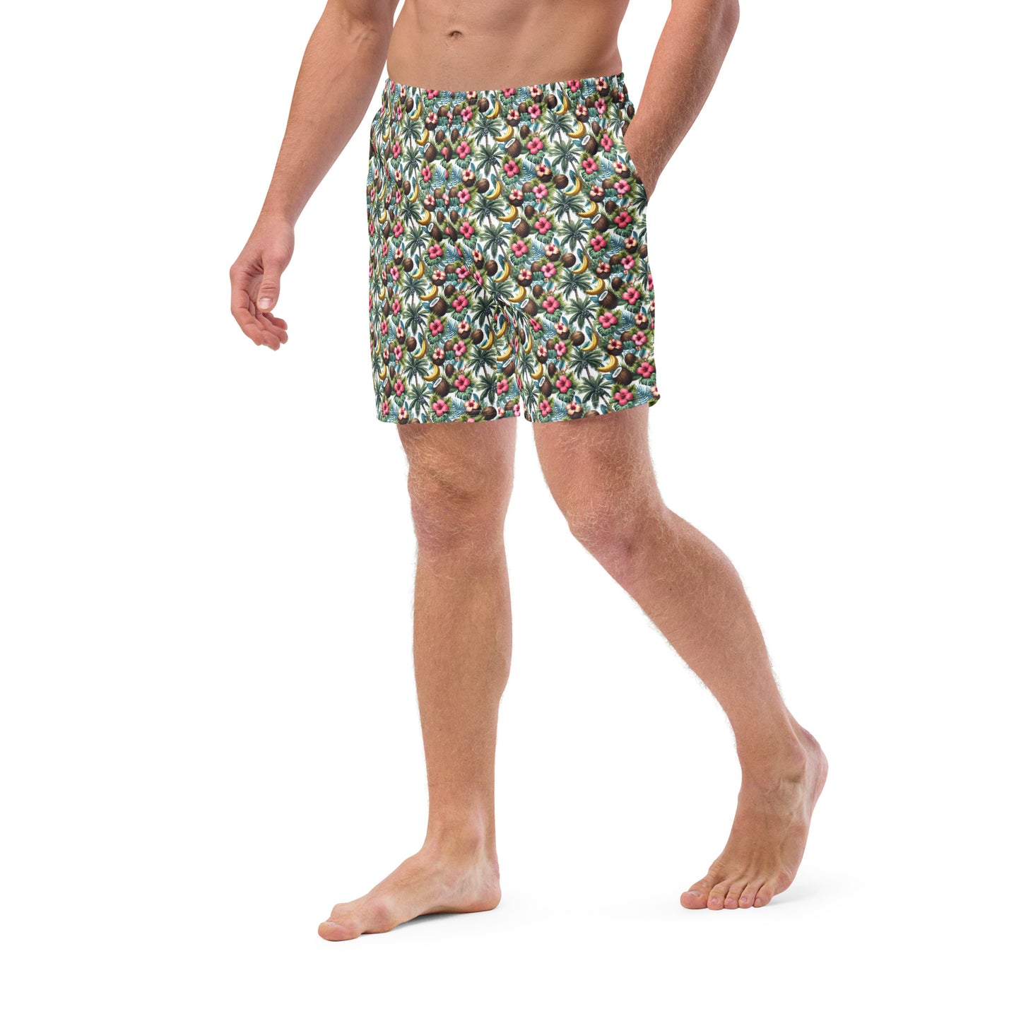 Men's Swim Trunks - Tropical 1