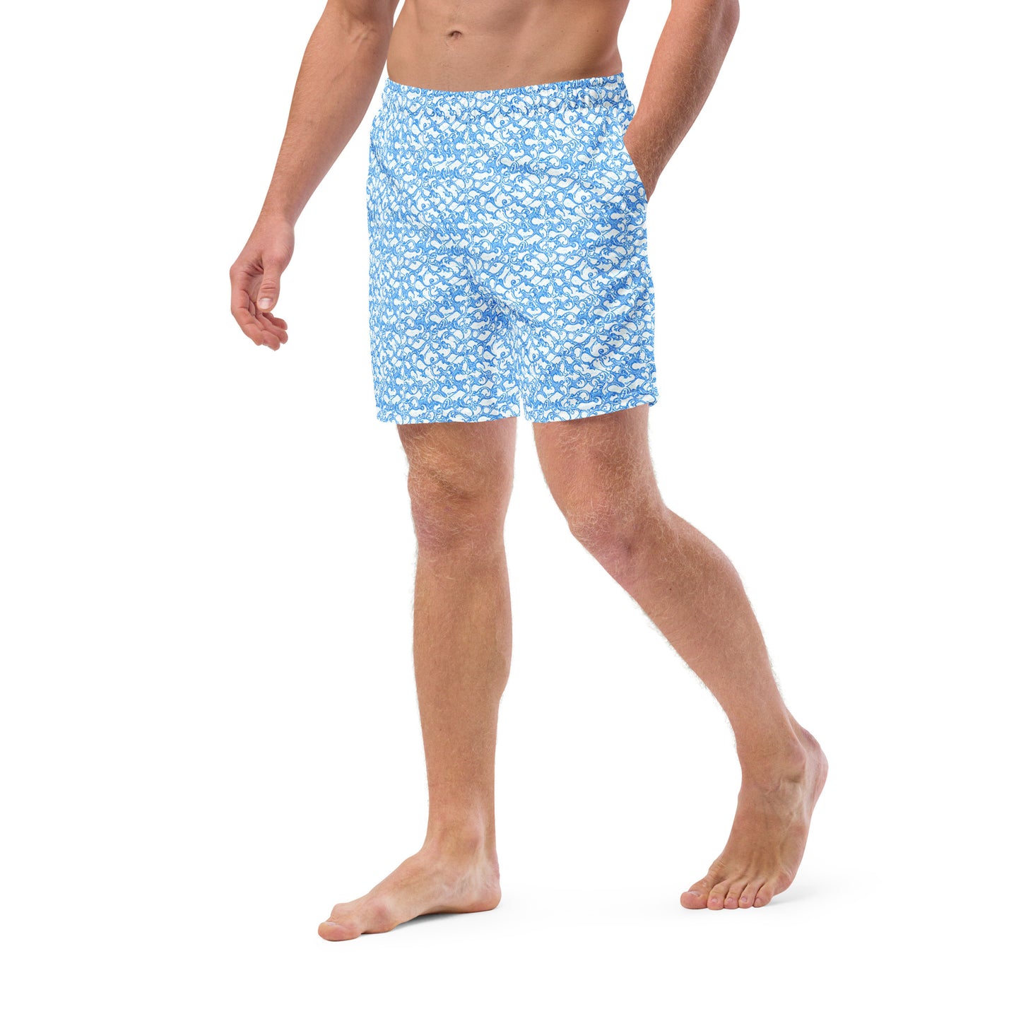 Men's Swim Trunks - Waves 2