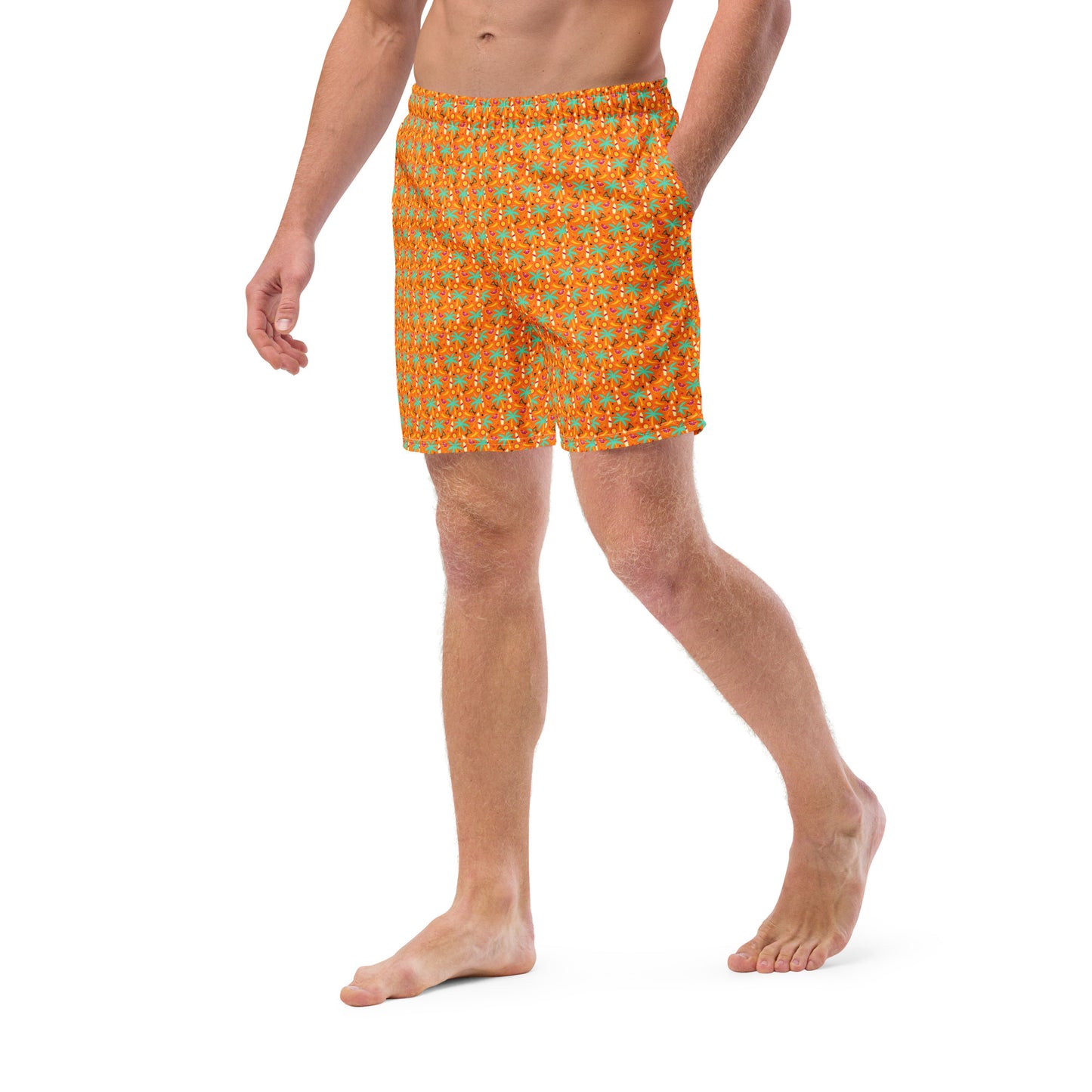 Men's Swim Trunks - Tropical 2