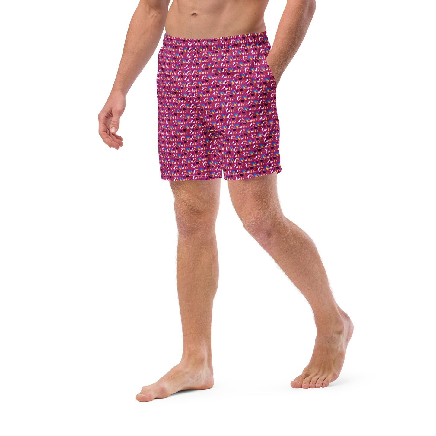 Men's Swim Trunks - Tropical 3