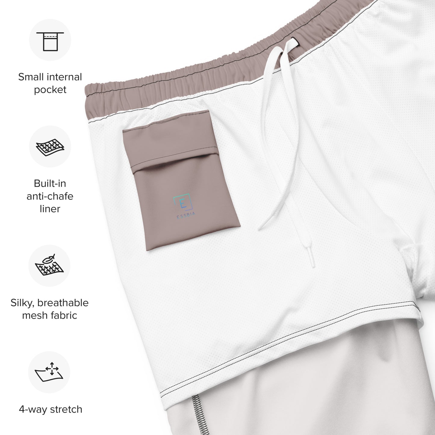 Men's Swim Trunks - Intemporal - Sand