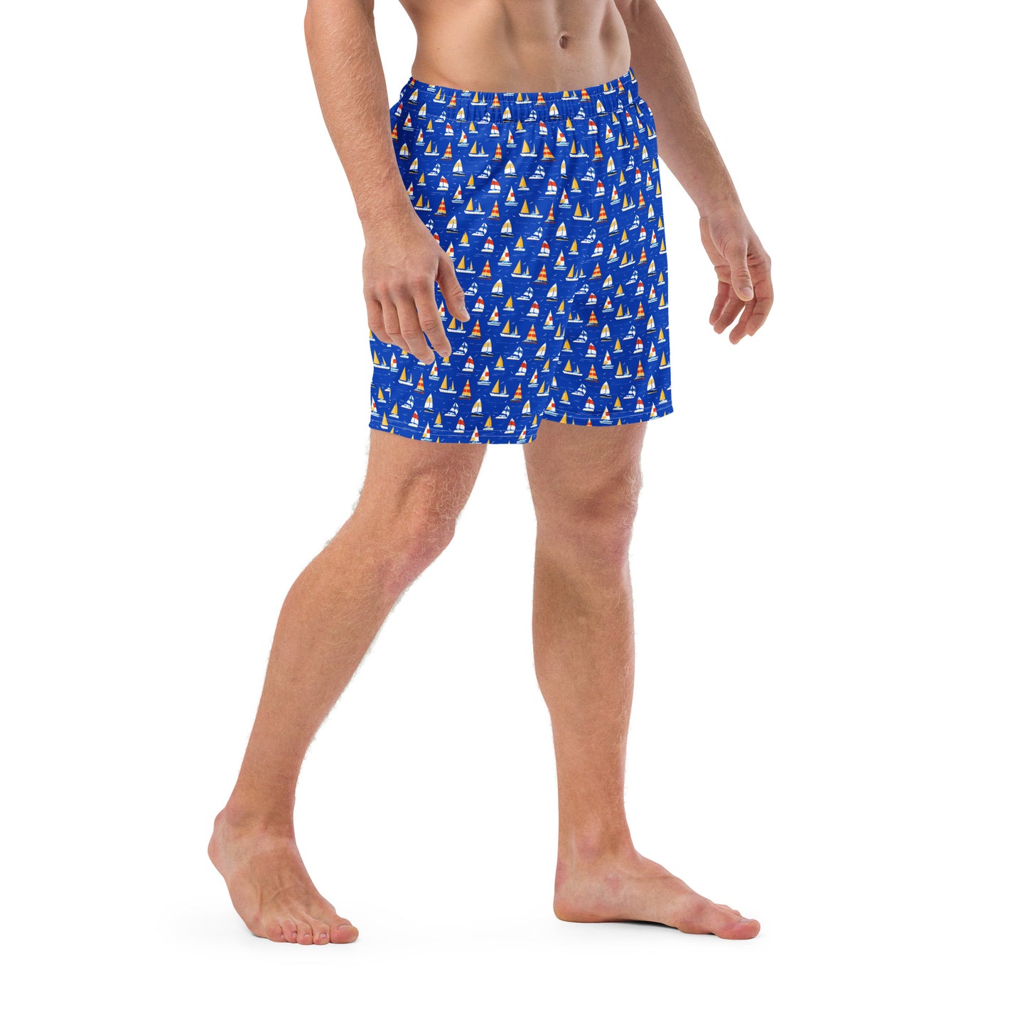 Men's Swim Trunks - Sailboats 2