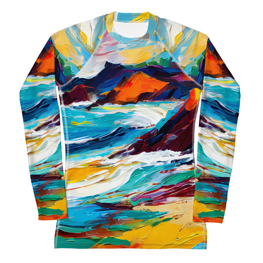 Women's Rash Guard - Beach 14001