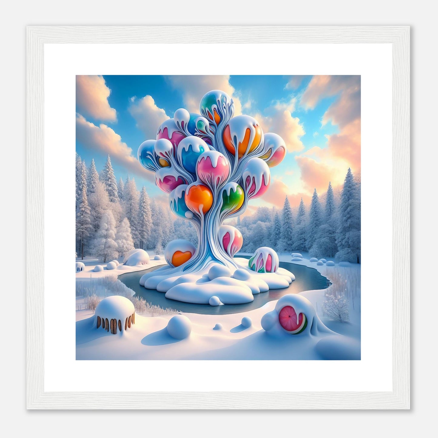 Wall Art - Winter 78 - Ball sculpture