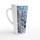 White Latte 17oz Ceramic Mug - Winter 227