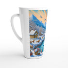 White Latte 17oz Ceramic Mug - Winter 180