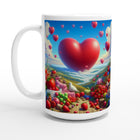 White 15oz Ceramic Mug - Valentine's Day 22
